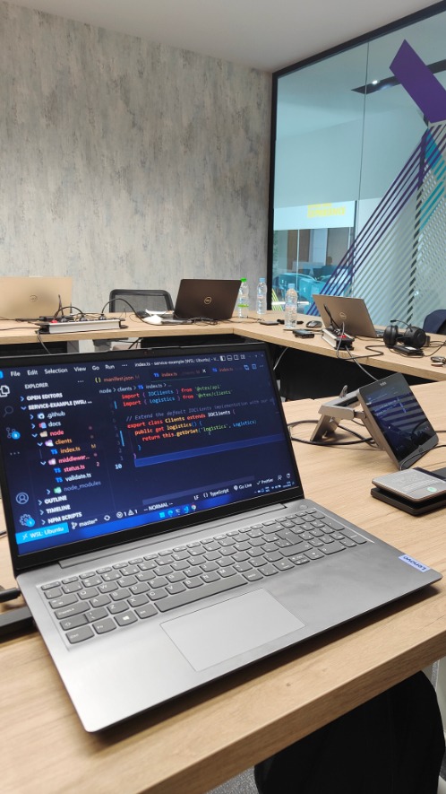 First day of the VTEX IO training session at SQLI office