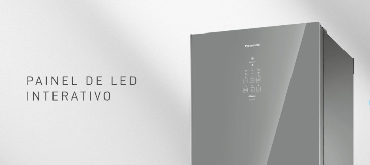 Panasonic Diamond Glass Refrigerator - Interactive LED Panel